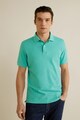 Mango Tricou polo din material pique Rea Barbati