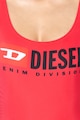 Diesel Costum de baie intreg cu imprimeu logo Flam Femei