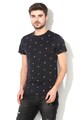 BLEND Tricou slim fit cu imprimeu grafic Barbati