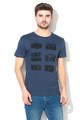 BLEND Tricou slim fit cu imprimeu grafic Barbati