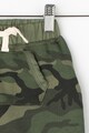 GAP Pantaloni cu imprimeu camuflaj si buzunar kangaroo Baieti