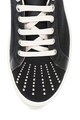 Diesel Pantofi sport flatform de piele si material textil S-Andyes Femei