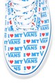 Vans Tenisi cu imprimeu text I Heart Vans Femei