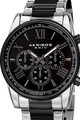 AKRIBOS XXIV Часовник с хронометър и метална верижка Мъже