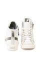 Diesel Pantofi sport mid-high de piele String Femei