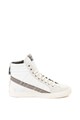 Diesel Pantofi sport mid-high de piele String Femei