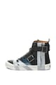 Diesel Pantofi sport hi-top de piele si denim Voyage Barbati