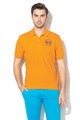 LA MARTINA Tricou polo din material pique cu broderie logo Barbati