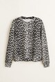 Mango Pulover cu animal print Becky Femei