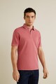 Mango Tricou polo cu detaliu brodat Remes Barbati