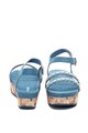 DESIGUAL Sandale flatform cu paiete si margele Triumph Exotic Femei