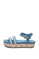 DESIGUAL Sandale flatform cu paiete si margele Triumph Exotic Femei