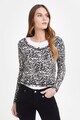 Motivi Cardigan scurt cu model animal print Femei