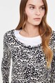 Motivi Cardigan scurt cu model animal print Femei