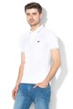 Emporio Armani Tricou polo cu detaliu logo brodat Barbati