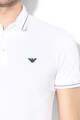 Emporio Armani Tricou polo cu detaliu logo brodat Barbati