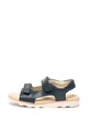 Clarks Sandale de piele, cu velcro Crown Root Baieti