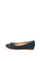 Clarks Balerini de piele nabuc cu detaliu cu funda Grace Lily Femei