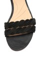 Clarks Sandale wedge, de piele nabuc Mena Femei