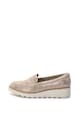 Clarks Pantofi loafer penny de piele cu aspect stralucitor Sharon Ranch Femei