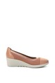 Clarks Pantofi wedge de piele Un Tallara Liz Femei