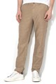 GAP Pantaloni slim fit din amestec de in si bumbac Barbati