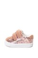 Gioseppo Fiumicino csillámos sneaker cipő nyersbőr anyagbetétekkel Lány