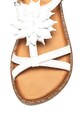 Gioseppo Кожени сандали Roubaix с флорална апликация Момичета