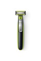 Philips Aparat hibrid de barbierit, tuns barba si parul corporal  OneBlade /30, 4 piepteni, 2 lame, Negru/Verde Barbati