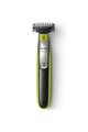 Philips Aparat hibrid de barbierit, tuns barba si parul corporal  OneBlade /30, 4 piepteni, 2 lame, Negru/Verde Barbati