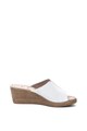 Jana Shoes Sandale slip-on wedge de piele Femei