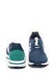 adidas Performance Pantofi sport de piele intoarsa si plasa tricotata cu OrthoLite® Run70S Barbati