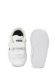 adidas Performance Pantofi sport de piele ecologica, cu velcro VL Court Fete