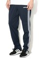 adidas Performance Pantaloni conici cu model in dungi, pentru antrenament Essentials Barbati