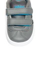 adidas Performance Pantofi sport de piele ecologica cu velcro VL Court 2.0 Baieti