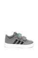 adidas Performance Pantofi sport de piele ecologica cu velcro VL Court 2.0 Baieti