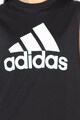 adidas Performance Top cu imprimeu logo, pentru fitness Femei