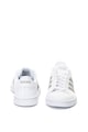 adidas Performance Pantofi sport de piele peliculizata Grand Court alb Femei