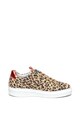 Bullboxer Pantofi sport de piele intoarsa cu animal print Femei