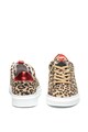 Bullboxer Pantofi sport de piele intoarsa cu animal print Femei