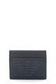 Emporio Armani Portcard de piele ecologica cu logo in relief Barbati