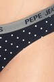 Pepe Jeans London Lily mintás bugyi szett - 3 darab női
