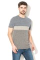 Jack & Jones Tricou colorblock cu decolteu la baza gatului Barbati