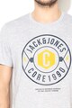 Jack & Jones Tricou in dungi cu imprimeu logo cauciucat Fresco Barbati