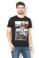 Jack & Jones Tricou regular fit cu imprimeu foto Paul Barbati