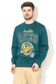 Jack & Jones Bowl pulóver feliratos mintával férfi
