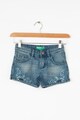 United Colors of Benetton Pantaloni scurti din denim cu broderii florale Fete