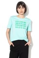 United Colors of Benetton Modáltartalmú szövegmintás póló női