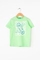 United Colors of Benetton Grafikai mintás és feliratos póló Lány