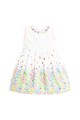 JoJo Maman Bebe Rochie evazata cu imprimeu floral Fete